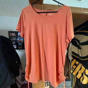 Orange shirt
